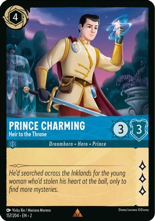 Image of Prince Charming - Heir to the Throne (157/204) - Rise of the Floodborn Cold Foil
