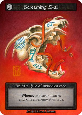 Image of Screaming Skull  - Beta