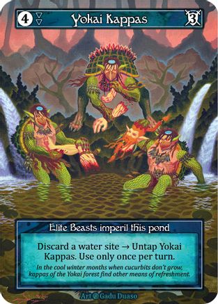 Image of Yokai Kappas (Foil)  - Beta Foil