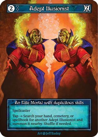 Image of Adept Illusionist (Foil)  - Beta Foil