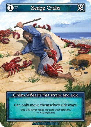 Image of Sedge Crabs (Foil)  - Beta Foil