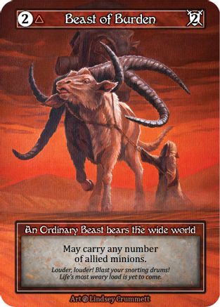 Image of Beast of Burden (Foil)  - Beta Foil