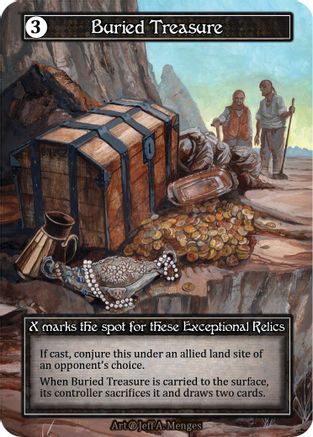 Image of Buried Treasure (Foil)  - Beta Foil