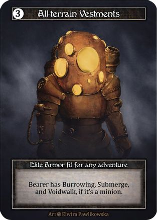 Image of All-terrain Vestments (Foil)  - Beta Foil