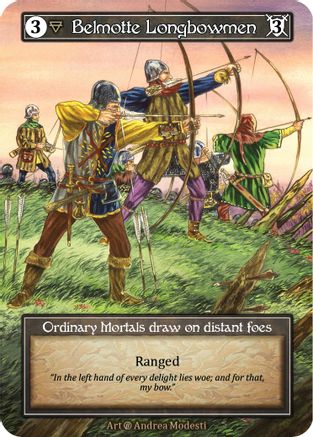 Image of Belmotte Longbowmen (Foil)  - Beta Foil
