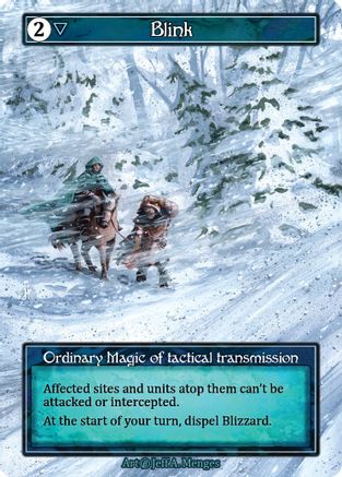 Image of Blink (Foil) (Misprint)  - Beta Foil