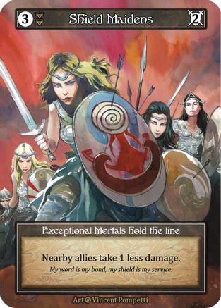 Image of Shield Maidens (Foil)  - Beta Foil