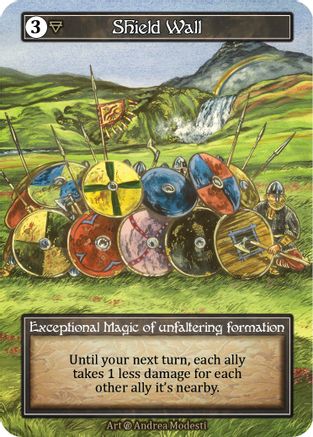 Image of Shield Wall (Foil)  - Beta Foil
