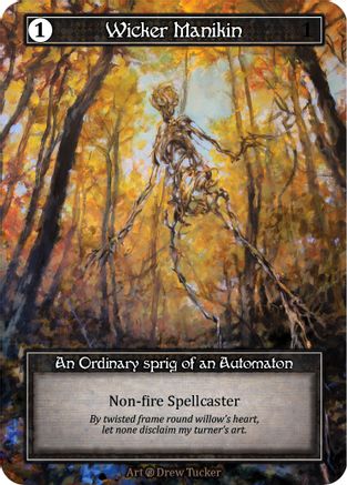 Image of Wicker Manikin (Foil)  - Beta Foil