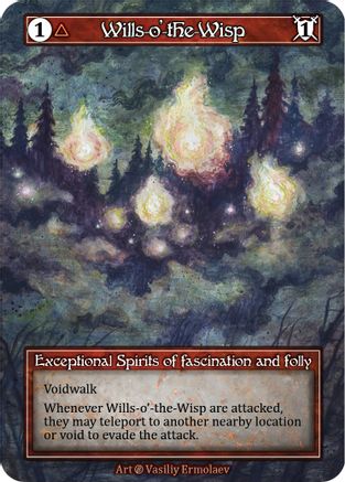 Image of Wills-o'-the-Wisp (Foil)  - Beta Foil