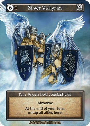 Image of Silver Valkyries (Foil)  - Beta Foil