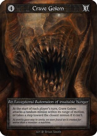 Image of Crave Golem  - Beta