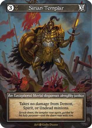 Image of Sirian Templar (Foil)  - Beta Foil