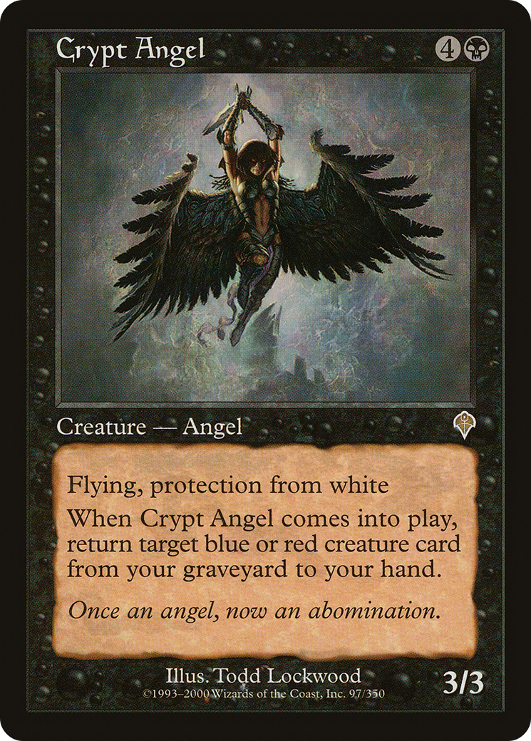 Image of Crypt Angel (INV-097) - Invasion Foil