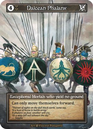 Image of Dalcean Phalanx (Foil)  - Beta Foil
