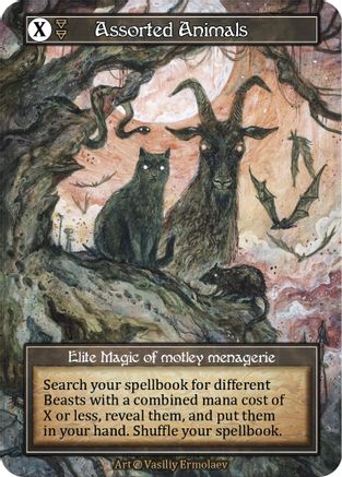 Image of Assorted Animals (Foil)  - Beta Foil