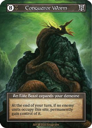 Image of Conqueror Worm (Foil)  - Beta Foil