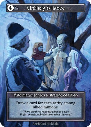 Image of Unlikely Alliance (Foil)  - Beta Foil