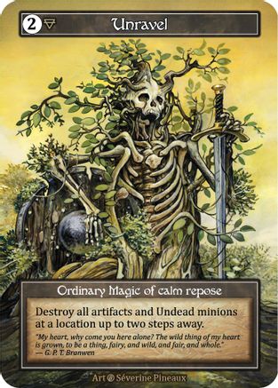 Image of Unravel (Foil)  - Beta Foil