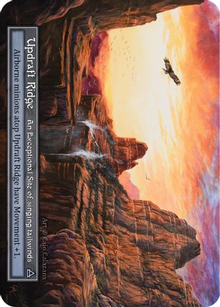 Image of Updraft Ridge (Foil)  - Beta Foil