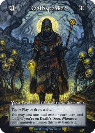 Image of Deathspeaker (Foil)  - Beta Foil