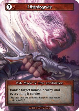 Image of Disintegrate (Foil)  - Beta Foil