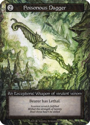 Image of Poisonous Dagger  - Beta