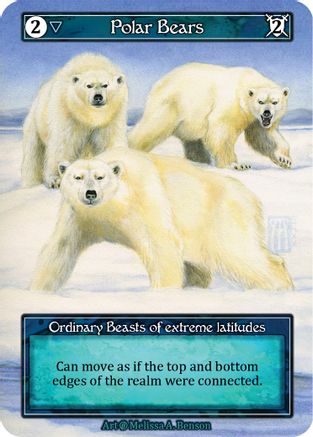 Image of Polar Bears (Foil)  - Beta Foil