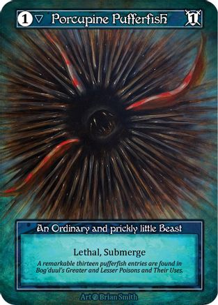 Image of Porcupine Pufferfish (Foil)  - Beta Foil