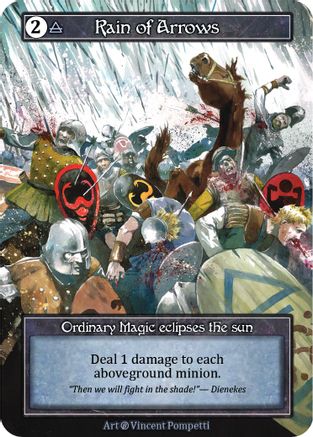 Image of Rain of Arrows (Foil)  - Beta Foil