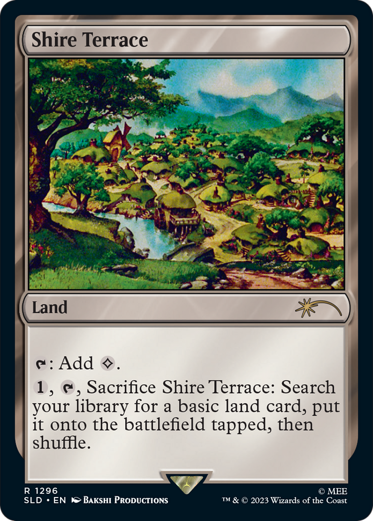 Image of Shire Terrace (SLD-1296) - Secret Lair Drop Foil