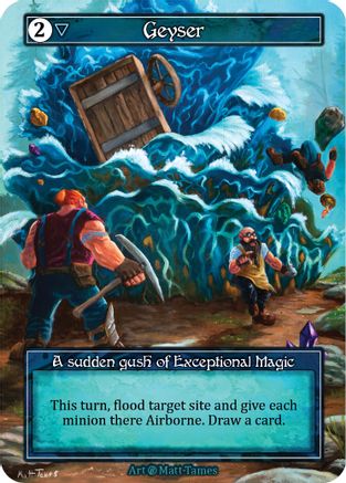 Image of Geyser (Foil)  - Beta Foil