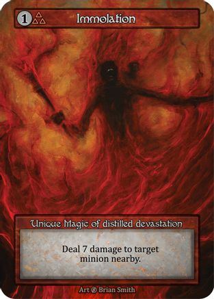 Image of Immolation  - Beta