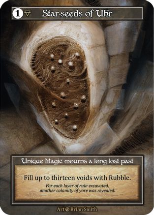 Image of Star-seeds of Uhr (Foil)  - Beta Foil