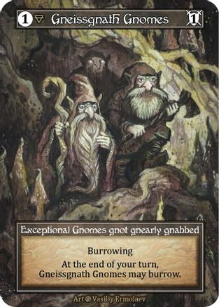 Image of Gneissgnath Gnomes (Foil)  - Beta Foil