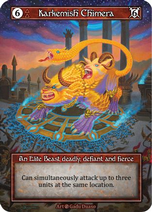 Image of Karkemish Chimera (Foil)  - Beta Foil