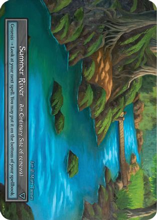 Image of Summer River (Foil)  - Beta Foil