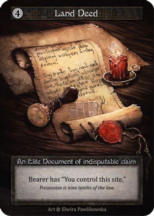 Image of Land Deed  - Beta