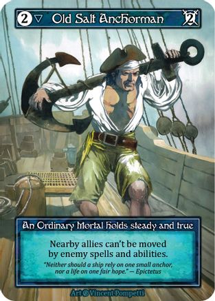 Image of Old Salt Anchorman (Foil)  - Beta Foil