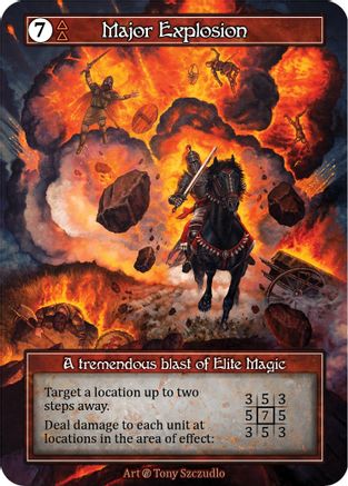 Image of Major Explosion (Foil)  - Beta Foil