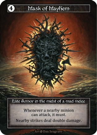 Image of Mask of Mayhem (Foil)  - Beta Foil