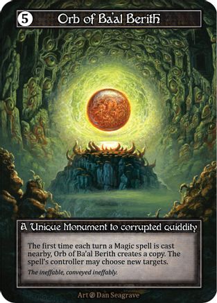 Image of Orb of Ba'al Berith (Foil)  - Beta Foil