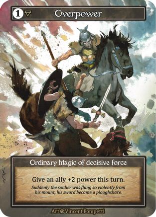 Image of Overpower (Foil)  - Beta Foil