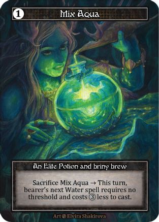 Image of Mix Aqua (Foil)  - Beta Foil