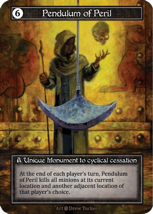 Image of Pendulum of Peril (Foil)  - Beta Foil