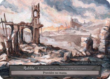 Image of Rubble (Box Topper)  - Beta
