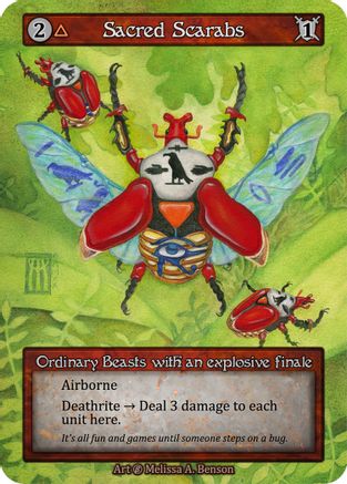 Image of Sacred Scarabs  - Beta