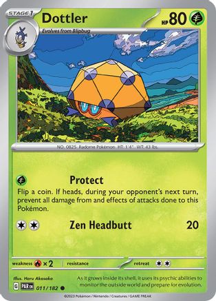 Image of Dottler 011/182  SV04 Paradox Rift - Common