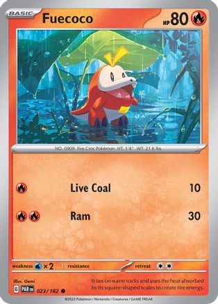 Image of Fuecoco 023/182  SV04 Paradox Rift - Common
