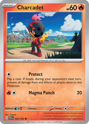 Image of Charcadet 025/182  - Reverse Holofoil SV04 Paradox Rift - Common